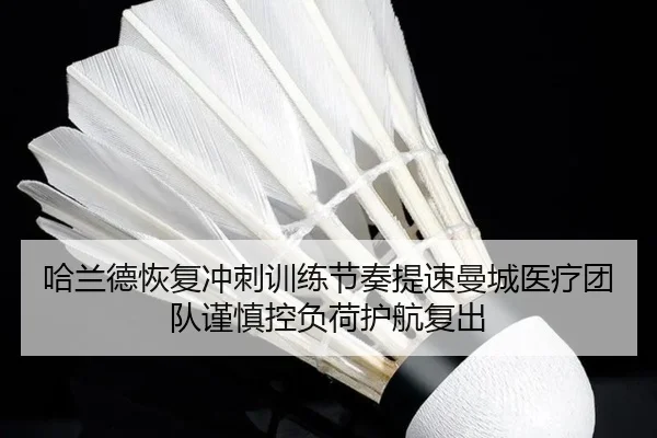 哈兰德恢复冲刺训练节奏提速曼城医疗团队谨慎控负荷护航复出